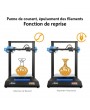 Anet ET5X 3D Printer Touch Screen Filament Detection Auto Leveling