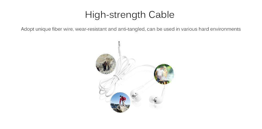 A26 High Performance Earphones with Mic for Hands Free Call / Volume Control Remote