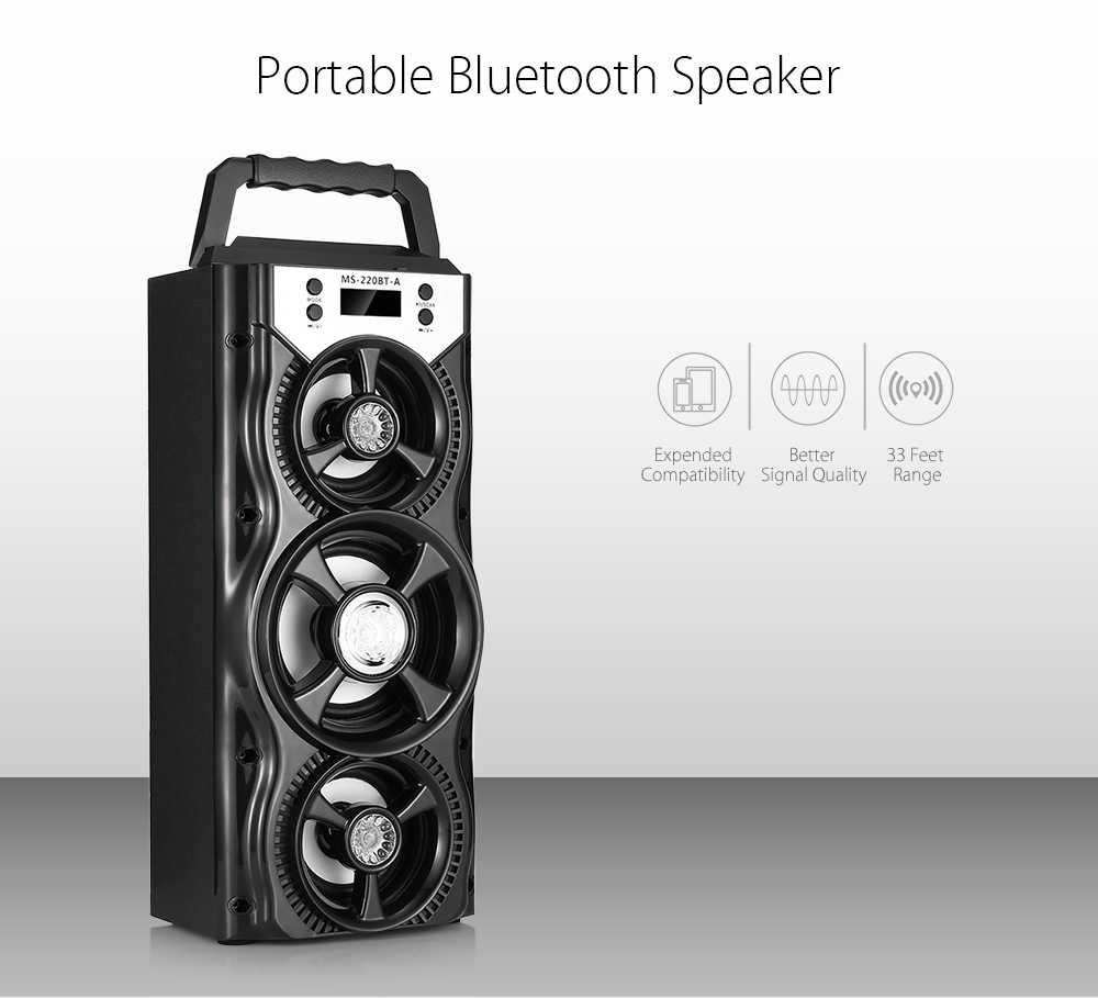 GBTIGER MS - 220BT - A Bluetooth Speaker with TF Card Slot